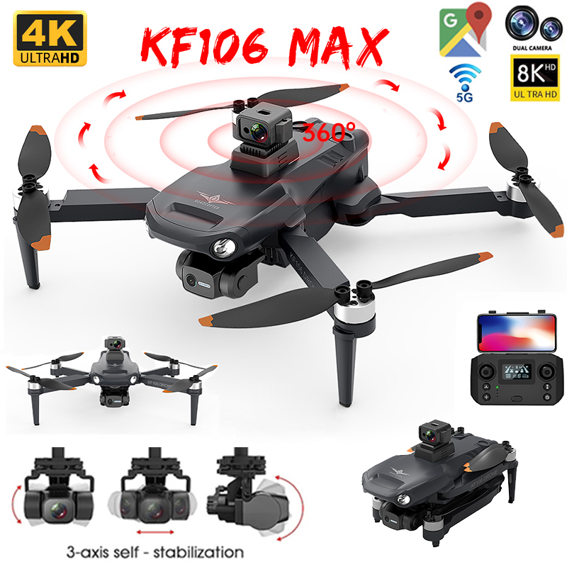 Rc Helicopter Charger - Dron profesional KF106 Max 8K, WIFI