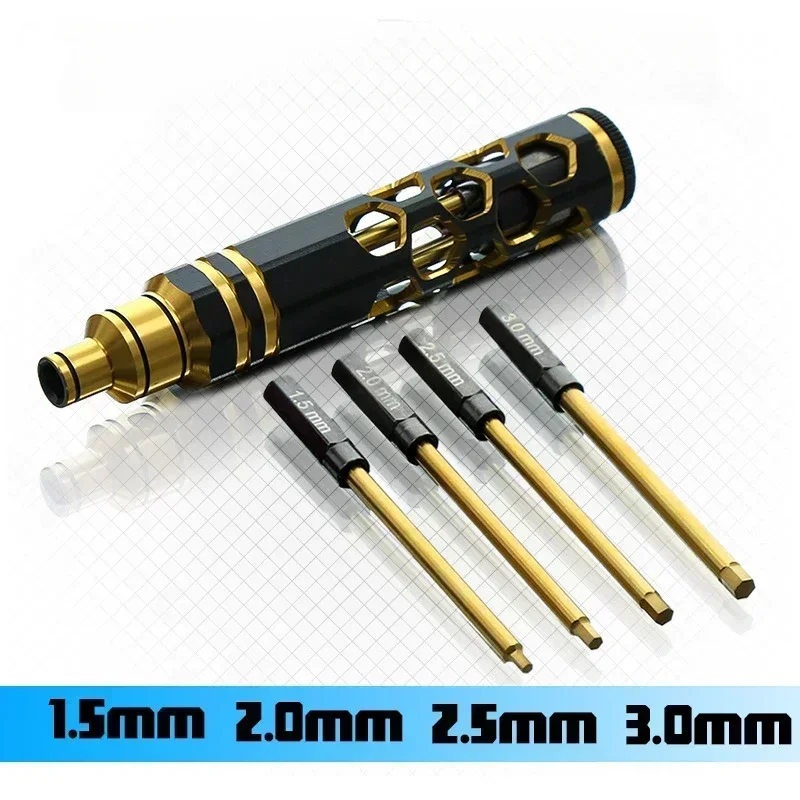 Rc Helicopter Tool Kit - Destornillador de cabeza hexagonal 4 en