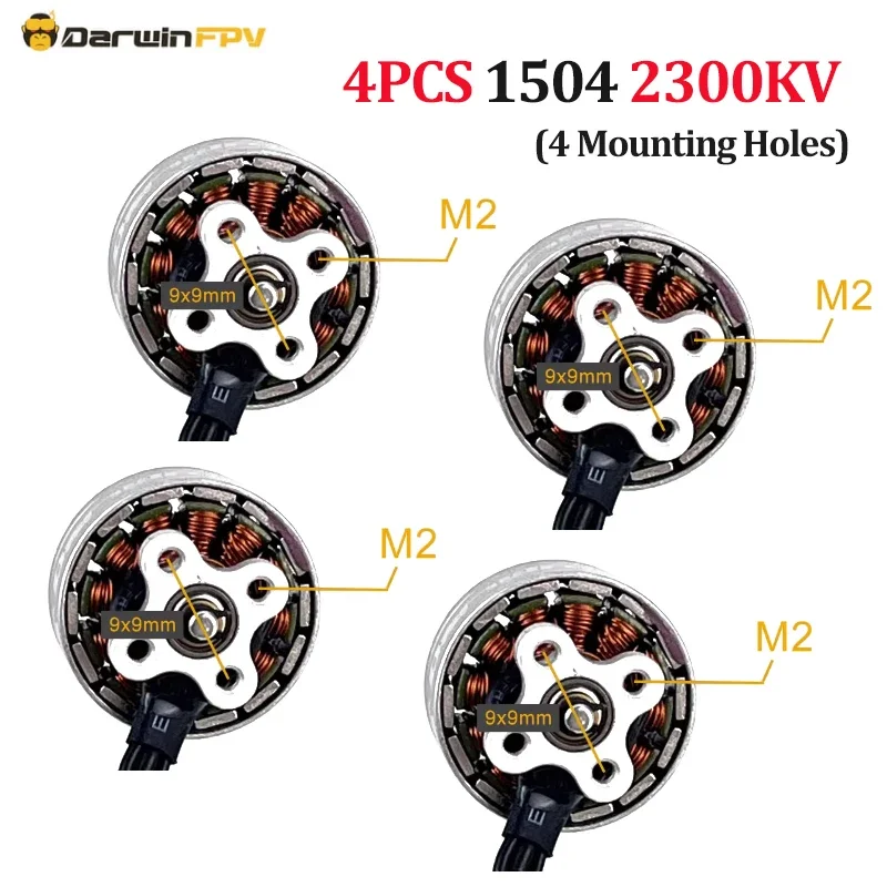 Rc Helicopter Bag - DarwinFPV 1504 2300KV 3600KV 3800KV Motor