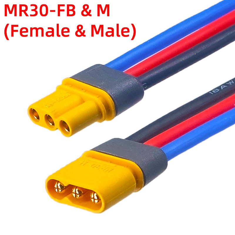 Rc Helicopter Charger - Conector Original Amass MR30 de 3