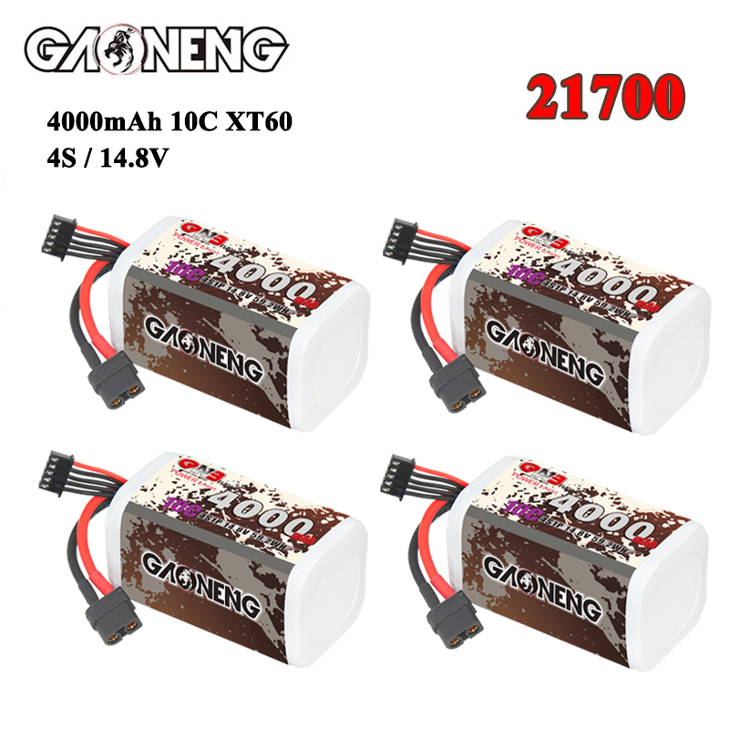 Rc Helicopter Parts - GNB 4000mAh 4S 14,8 V 10C