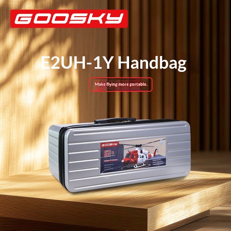 Rc Helicopter Bag - Goosky E2 como caja al aire