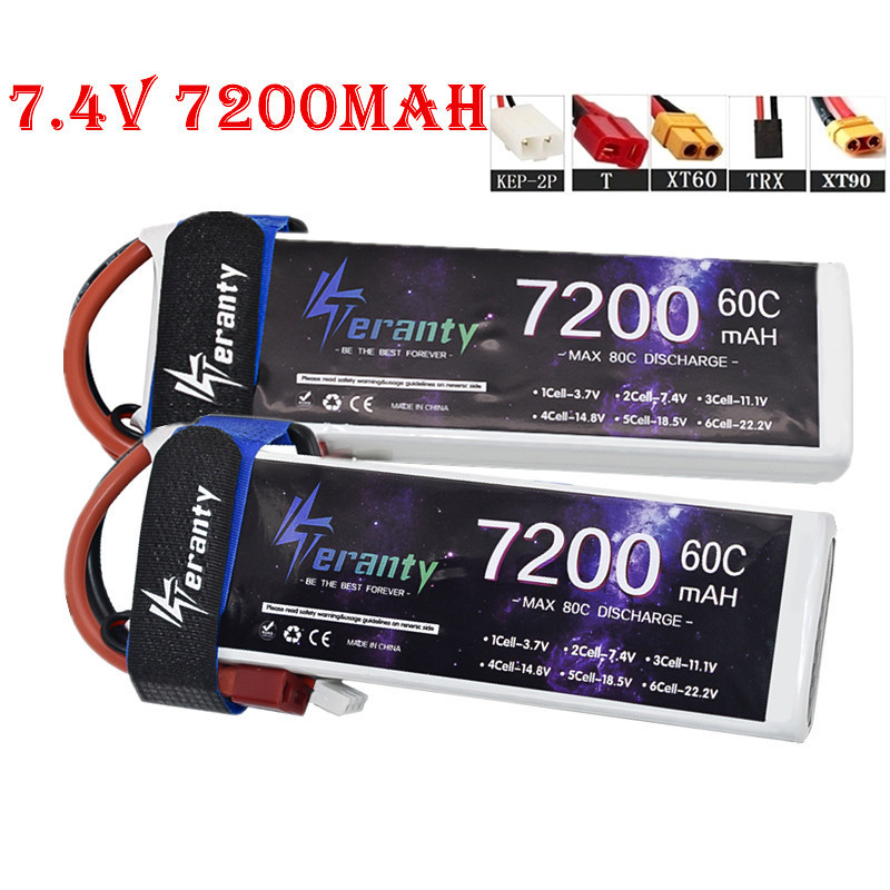 Rc Helicopter Coaxial - Actualización de batería LiPo 7200MAH 7,4