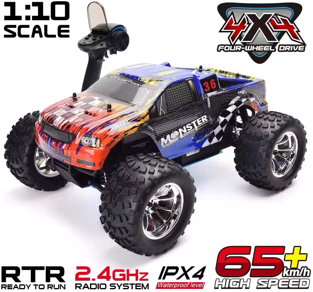 Rc Helicopter Nitro - HSP RC camión escala 1:10 Nitro