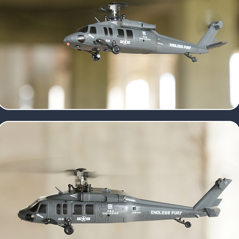 Rc Helicopter Large - Helicóptero RTF RC sin escobillas U9901,