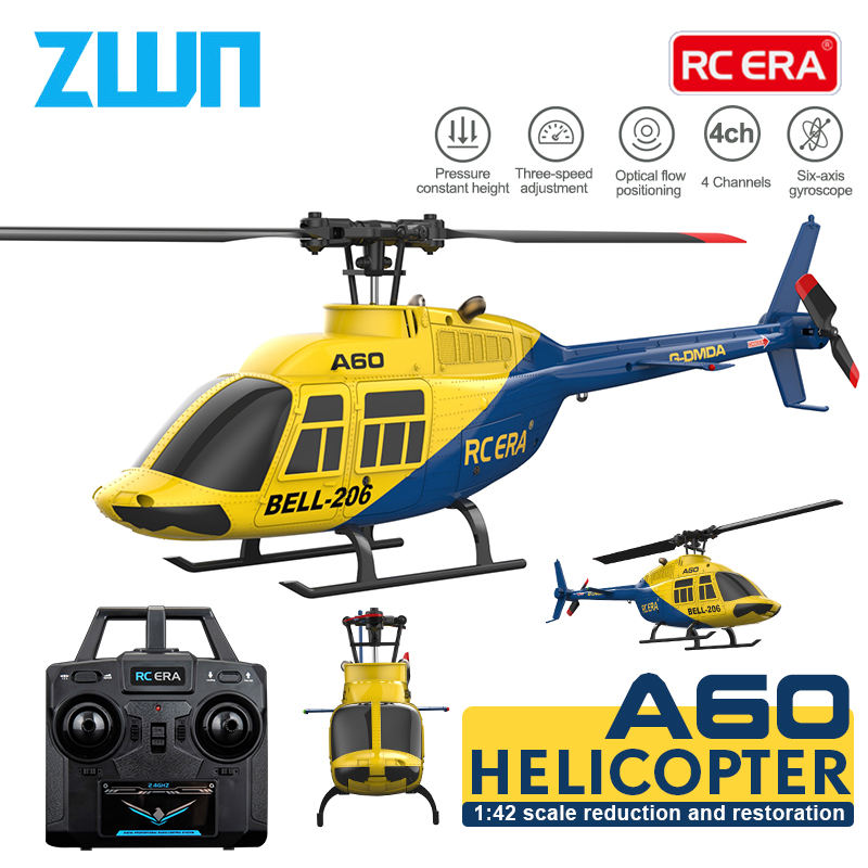 Helicóptero A60 RC 2,4G girosc - Rc Helicopter Gyro reseña y precio