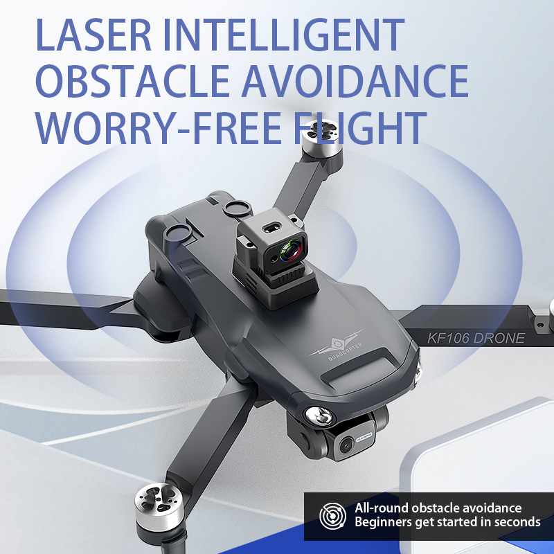 Dron profesional KF106 Max 8K, - Rc Helicopter Charger reseña y precio