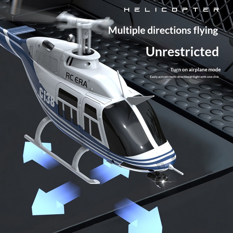 Helicóptero RC Bell 206 Rc Era - Rc Helicopter Single Rotor reseña y precio