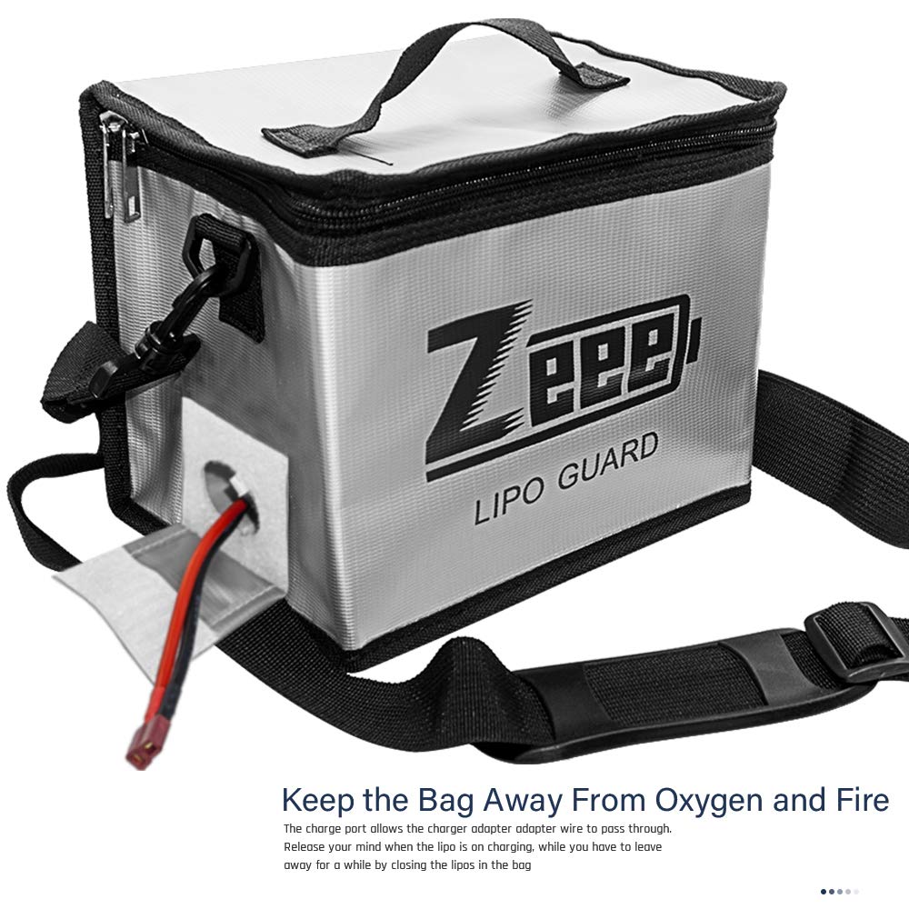 Zeee Lipo bolsa segura para ba - Rc Helicopter Bag reseña y precio
