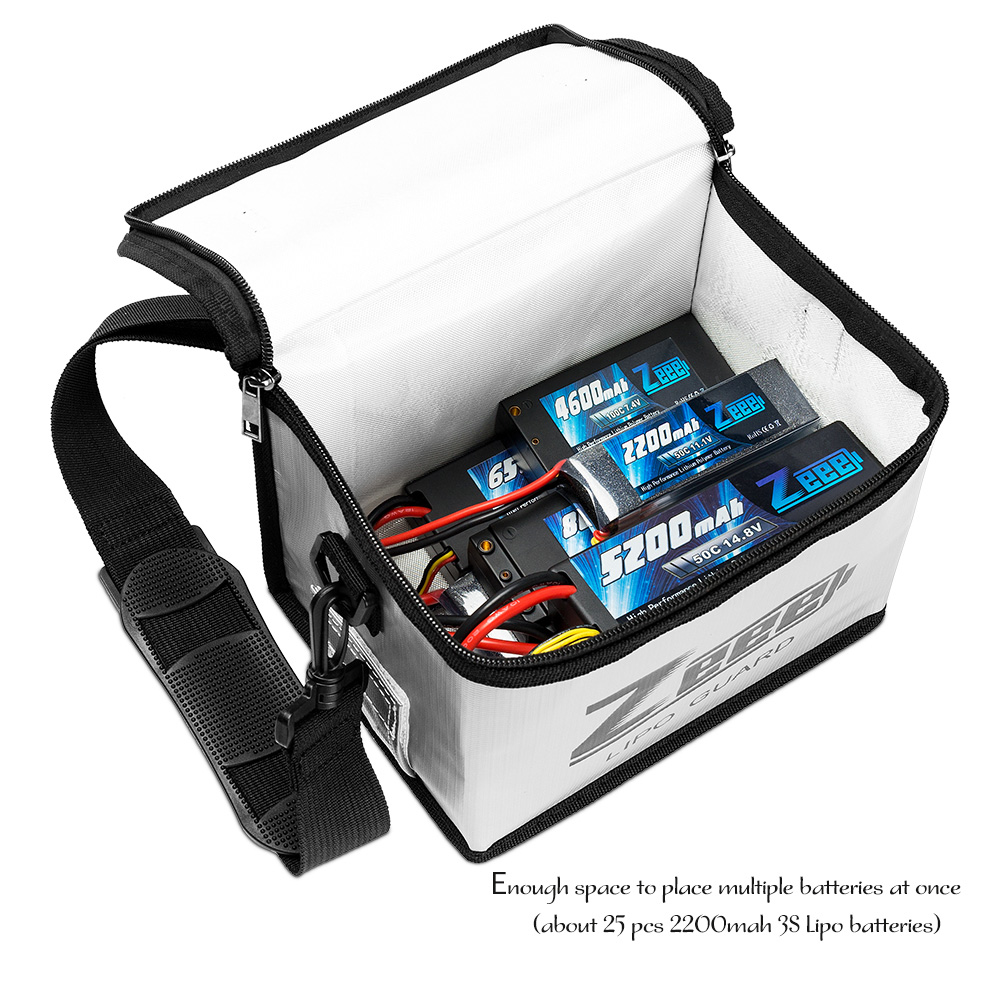 Zeee Lipo bolsa segura para ba - Rc Helicopter Bag reseña y precio