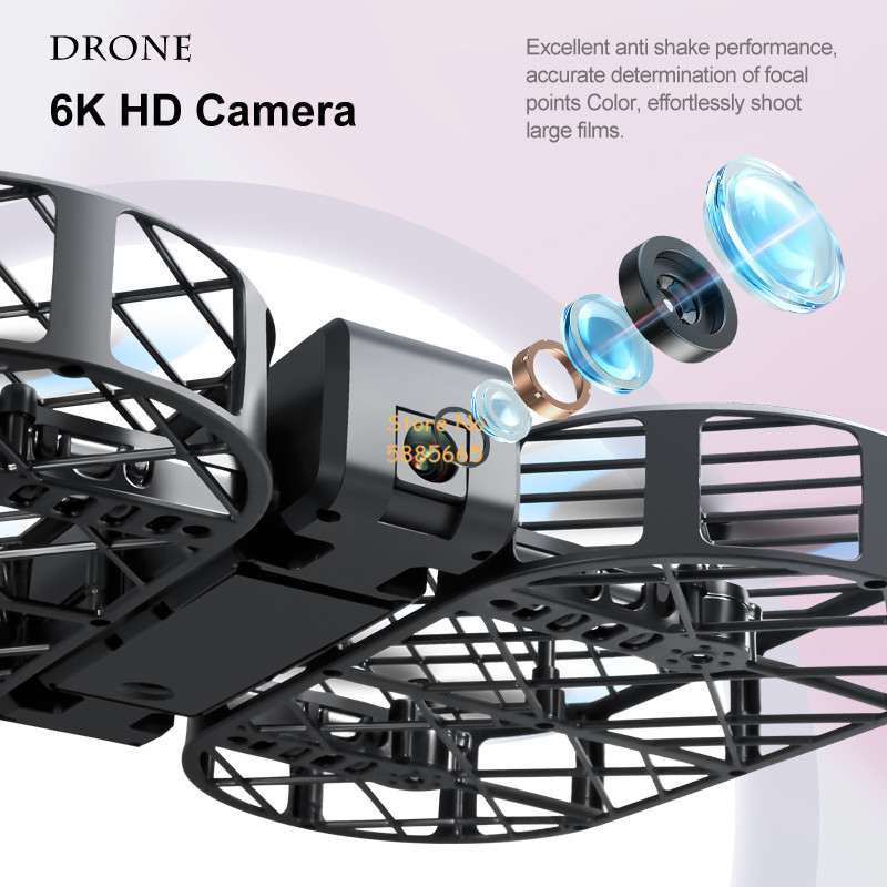 Cámara HD 8K 360 °   Protecció - Rc Helicopter Electric reseña y precio