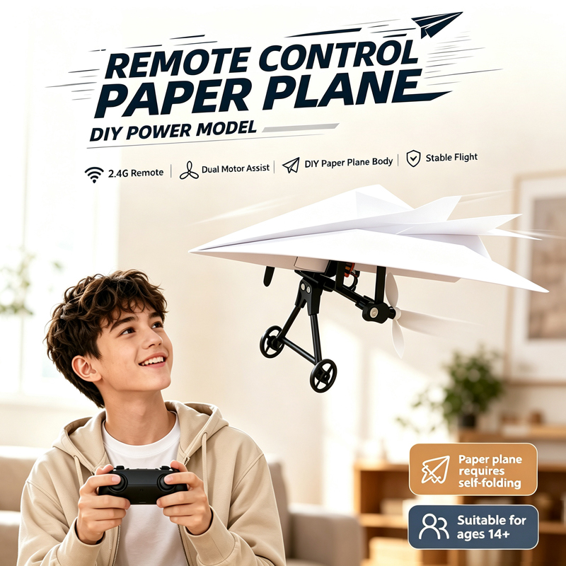 Avión de Papel RC, Kit de Avió - Rc Helicopter Remote Control reseña y precio