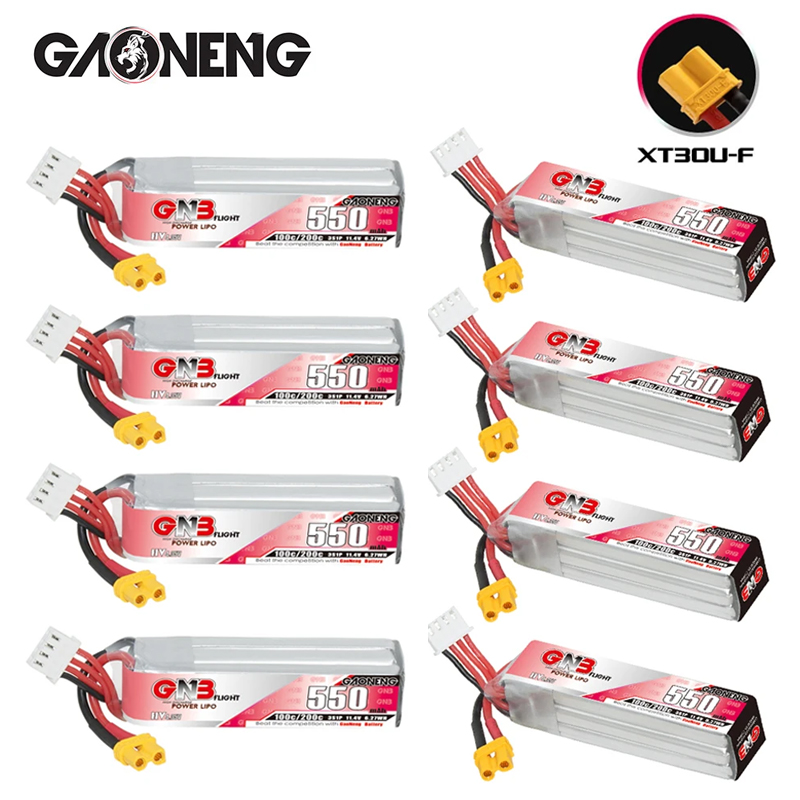 Batería Lipo GNB HV 11,4 V 550 - Rc Helicopter Parts reseña y precio