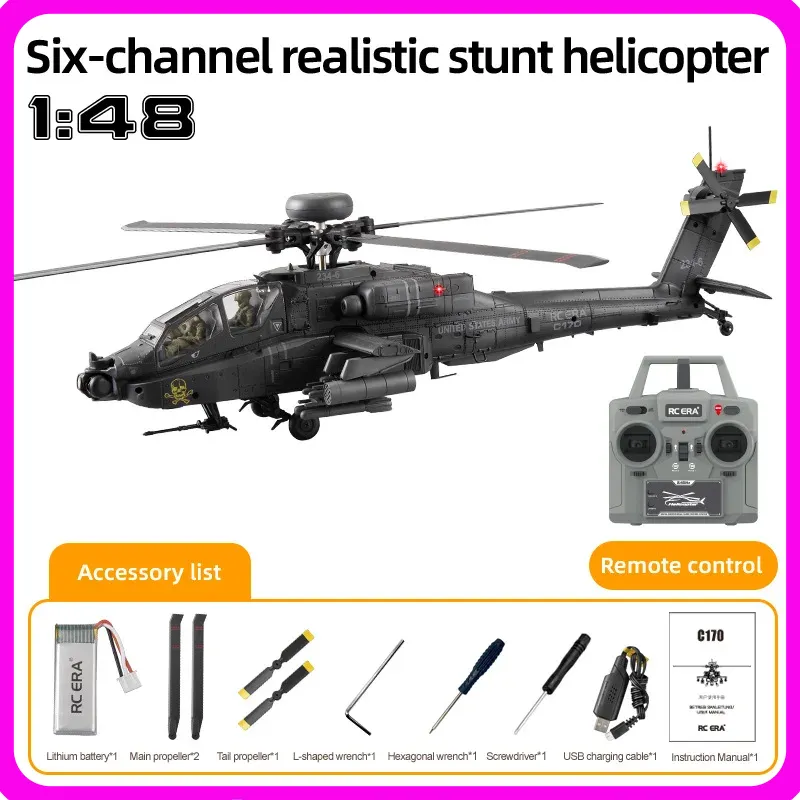 Nuevo en Stock: Helicóptero RC - Rc Helicopter Single Rotor reseña y precio