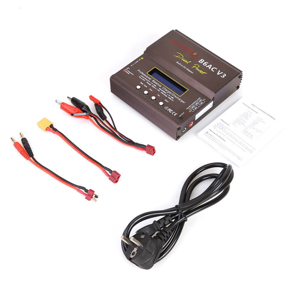 Cargador de Baterías IMAX B6AC - Rc Helicopter Charger reseña y precio