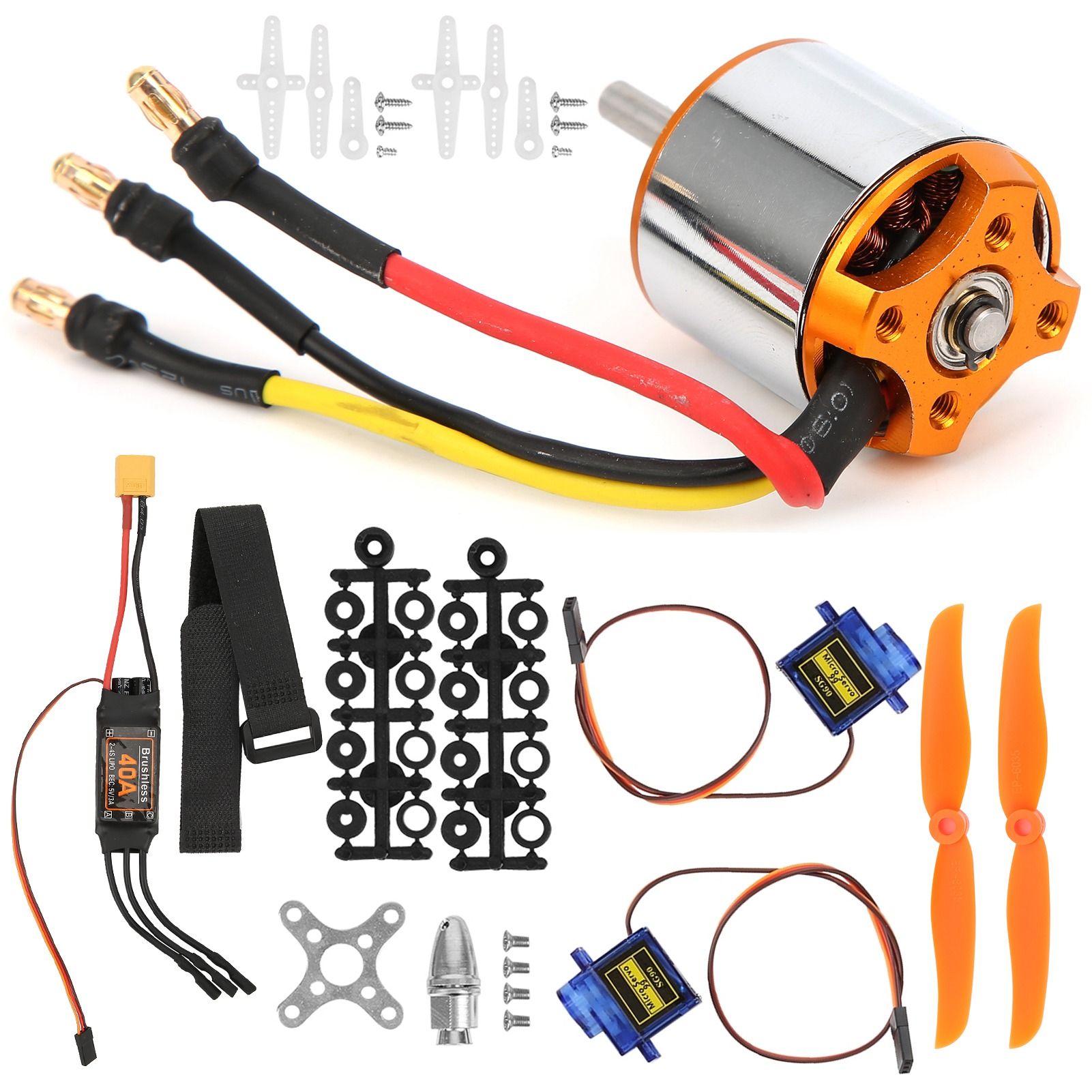 Motor 2217 KV1250, Hélice 8060 - Rc Helicopter Motor reseña y precio