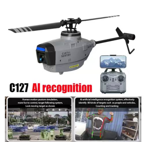 Helicóptero RC ERA C127 AI sin - Rc Helicopter Single Rotor reseña y precio