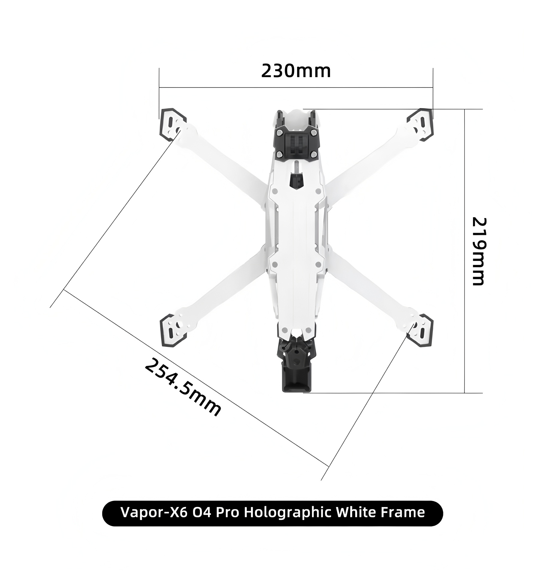 GEPRC Vapor D5/x5/x6 O4 Pro Fr - Rc Helicopter Parts reseña y precio