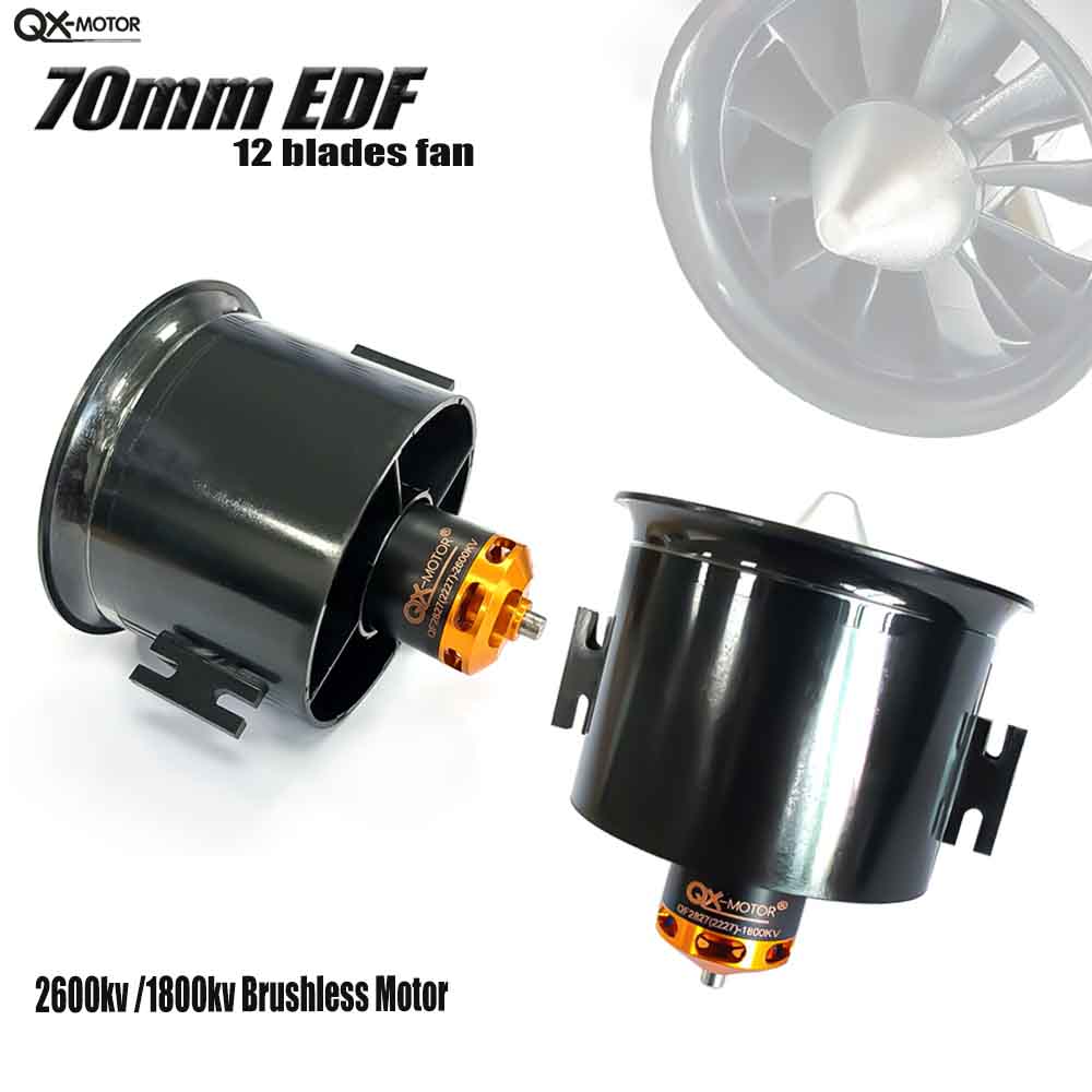Ventilador con conducto QX-MOT - Rc Helicopter Blade reseña y precio