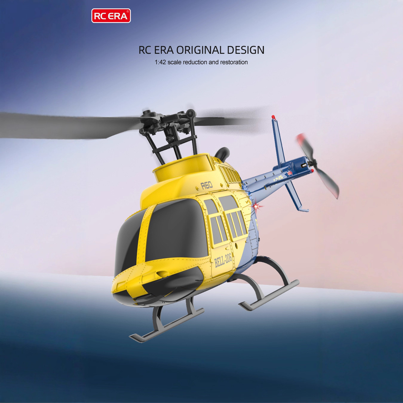 Helicóptero A60 escala 1/42 Be - Rc Helicopter Single Rotor reseña y precio
