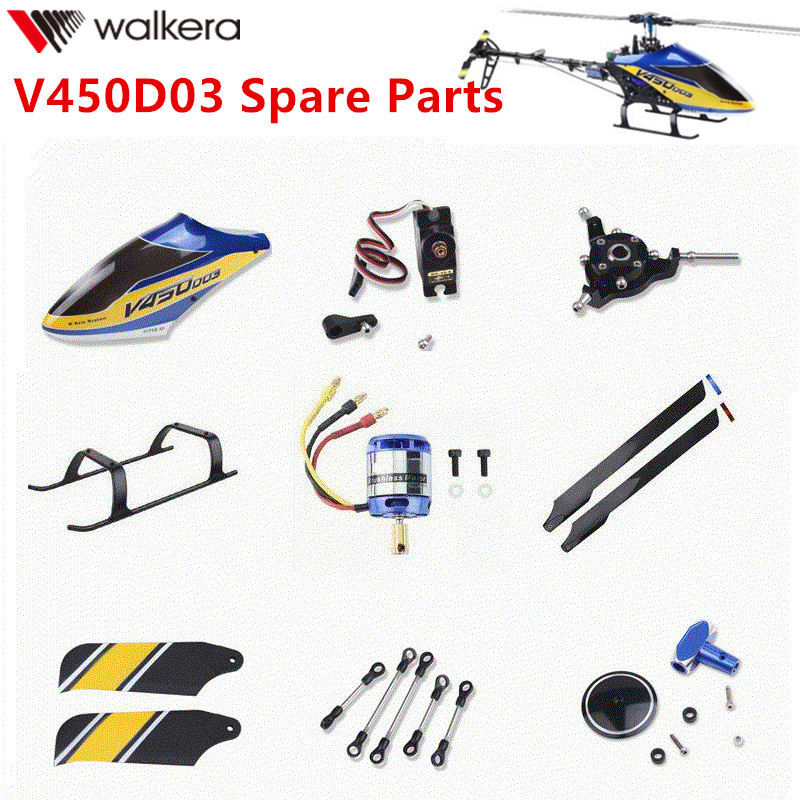 Walkera V450D03 piezas de repu - Rc Helicopter Coaxial reseña y precio