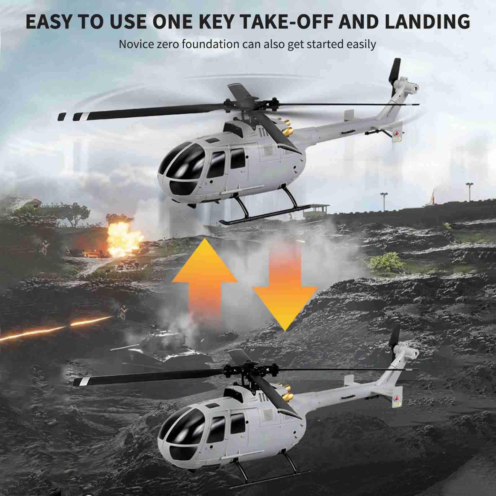 NUEVO Helicóptero RC, Avión RC - Rc Helicopter Gyro reseña y precio