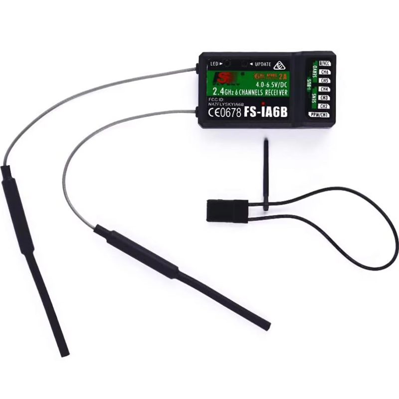 Flysky IA10B 2,4G receptor de  - Rc Helicopter Bag reseña y precio