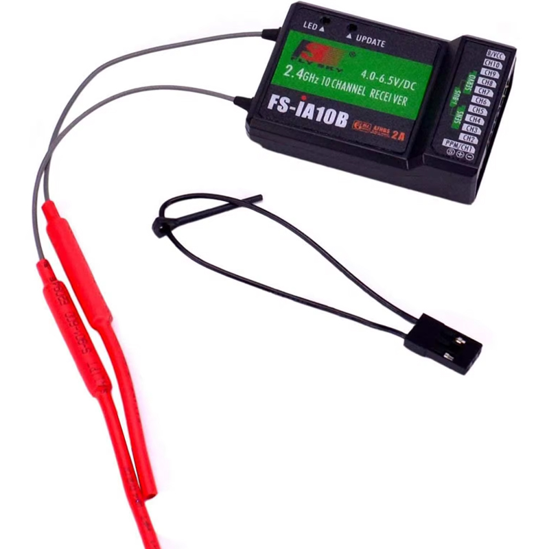 Flysky IA10B 2,4G receptor de  - Rc Helicopter Bag reseña y precio
