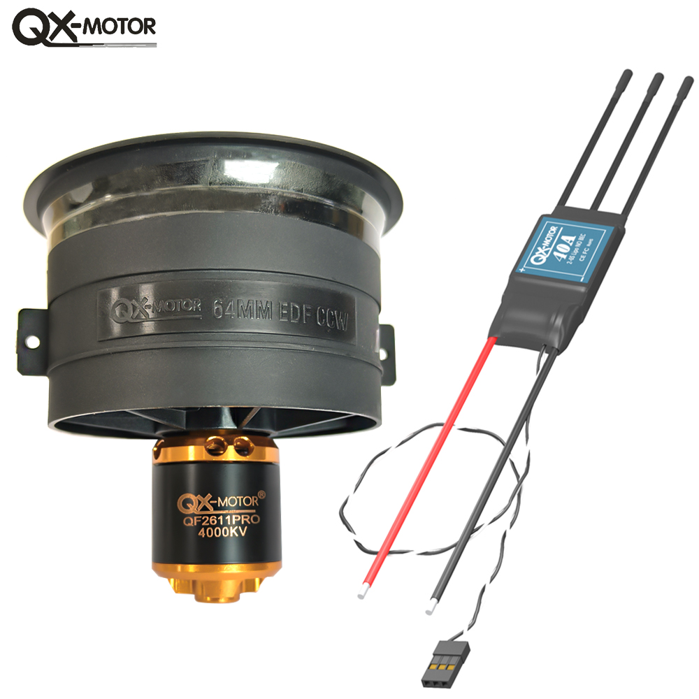 QX-MOTOR QF2611PRO 64mm Motor  - Rc Helicopter Blade reseña y precio
