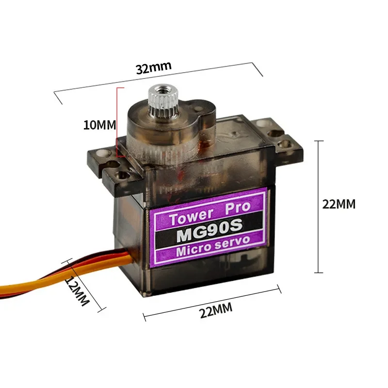 SG90/MG90S 9G Micro Servo Digi - Rc Helicopter Battery reseña y precio