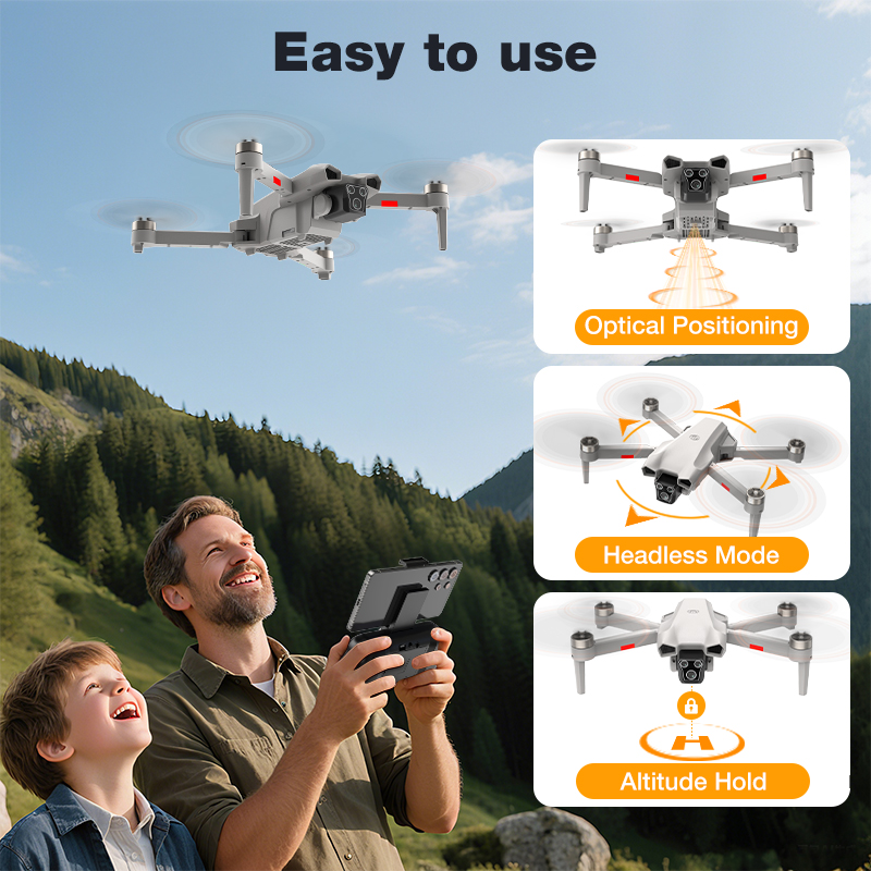 NUEVO Dron L017 Pro con Motor  - Rc Helicopter Case reseña y precio