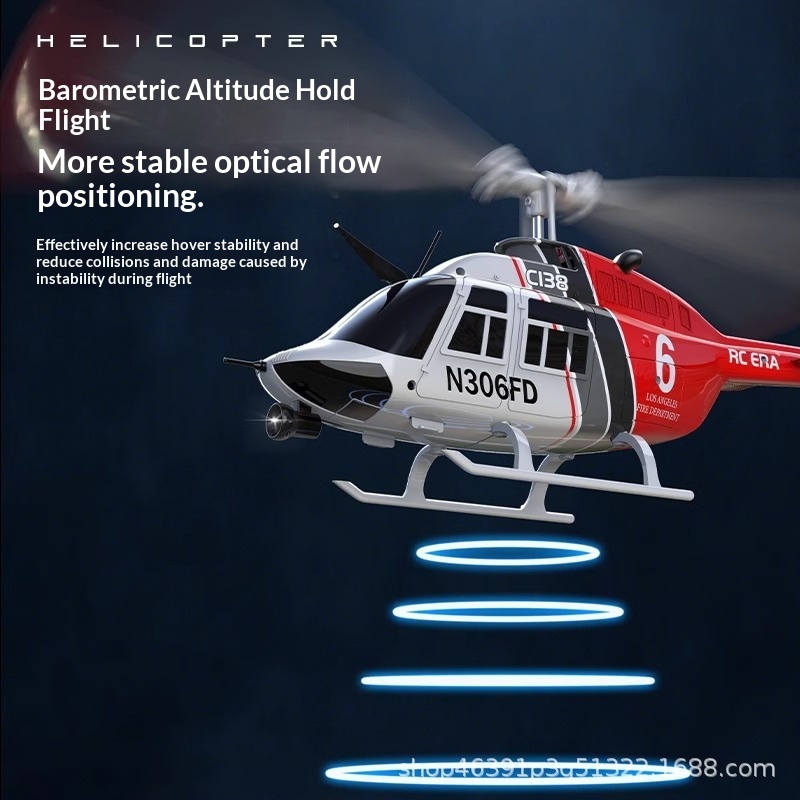 Helicóptero a Control Remoto R - Rc Helicopter Single Rotor reseña y precio