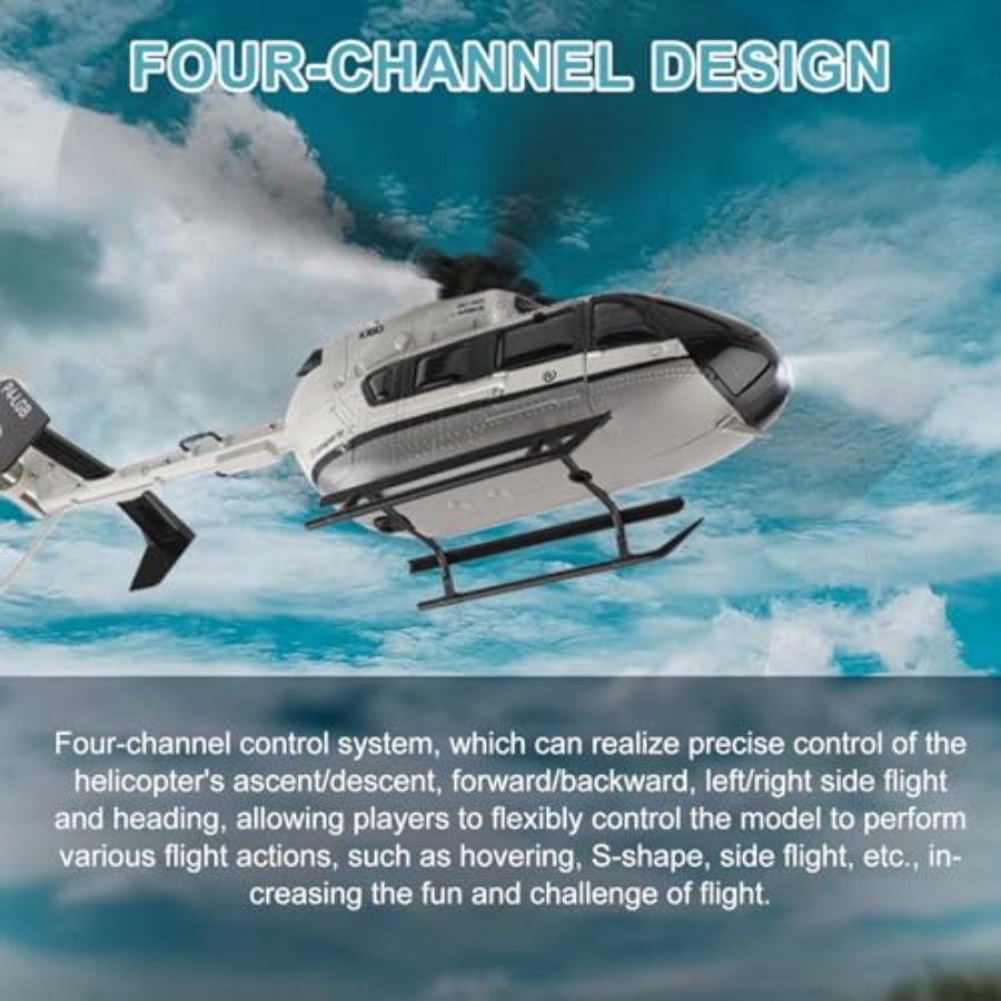 Helicóptero RC para interiores - Rc Helicopter Gyro reseña y precio